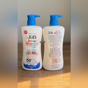 E45 Kids & Teens Moisturizing Nourishing Body Lotion X 2